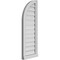 Ekena Millwork Quarter Round Top Left Surface Mount PVC Gable Vent w/ 2"W x 2"P Brickmould Sill Frame, 14"W x 38"H GVPQL14X3803SF - alternate 4